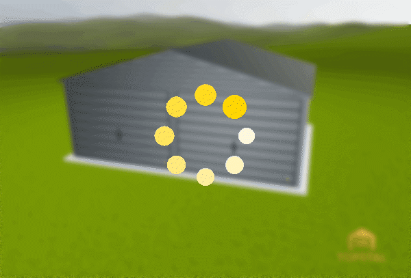 Garaż na rąbek z wnęką